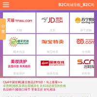 B2C购物网站大全